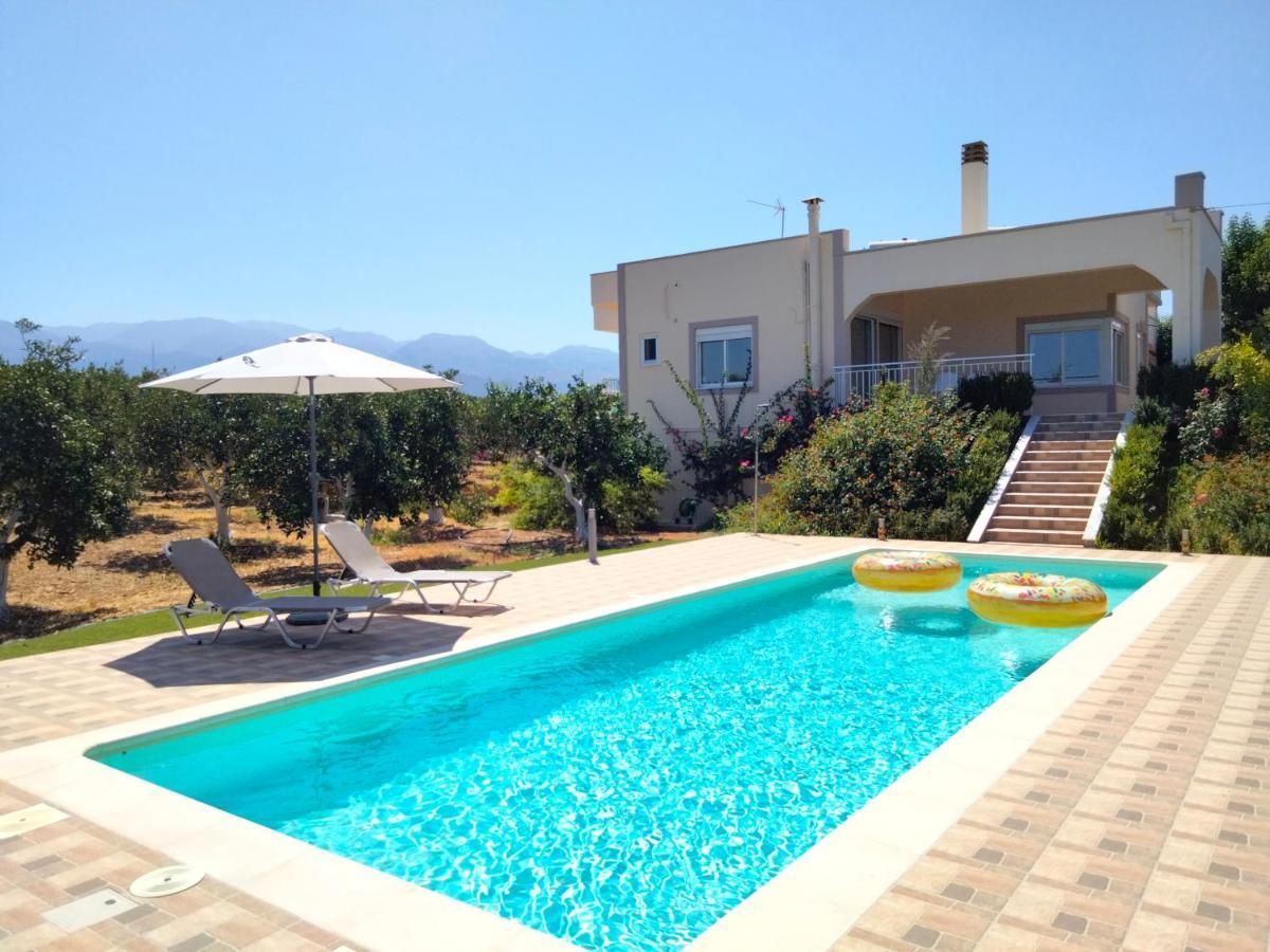 Villa Rosemagnolia, Pool 35M2, In Green, Gardens, Full Sun Close To Everything Agia  Exterior foto